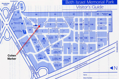 Beth Israel map