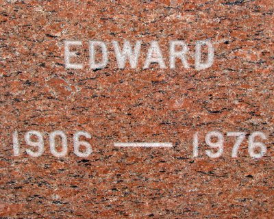 Edward inscription