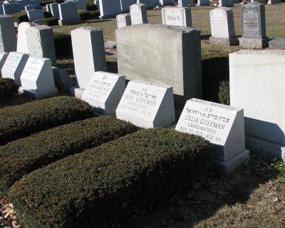 Goffman and Sklaw tombstones