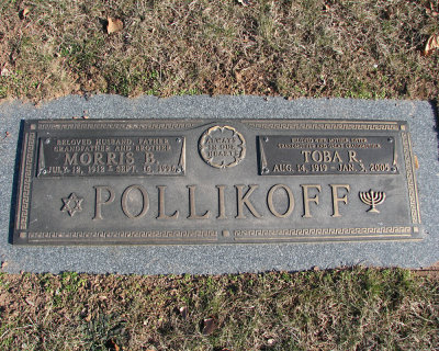 Pollikoff gravestone