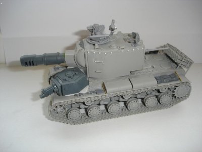 1:48 KV-2 with Chimera turret and Leman Russ battlecannon