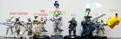 Various infantry