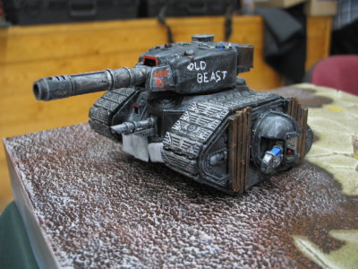 Leman Russ with Centurion Turret and wider tracks