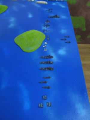 Prussian fleet deploys against me