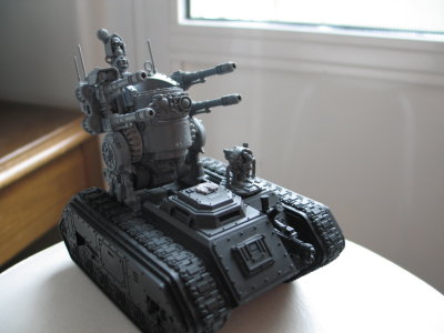 Front view, completed