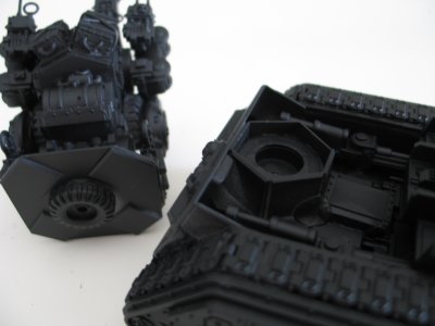 View from gun mount; this way, I can remove the turret and used it elsewhere