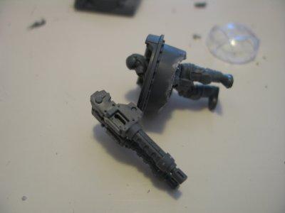 Bomber gunner cockpit