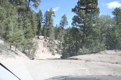 Rugged Road from Cuba, NM to Los Alamos