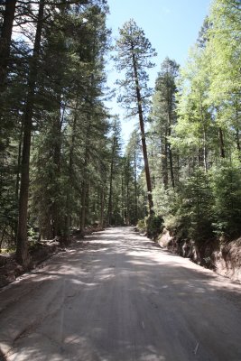 Rugged Road from Cuba, NM to Los Alamos