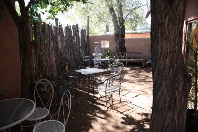 Cafe Courtyard - Canyon Rd.