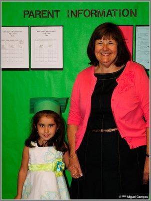 Iliana's Graduation with Ms. Doyle