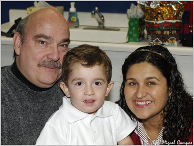 Mikey's Christmas Party at School