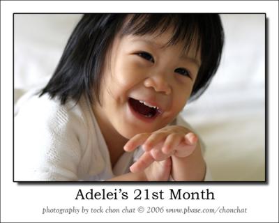 Adelei's 21st Month