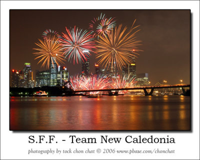 Singapore Fireworks Festival - Team New Caledonia: 11 Aug 2006