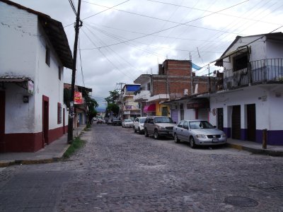 A street in El Pitillal town