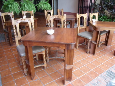 Mexican furniture: un-elegant but solid