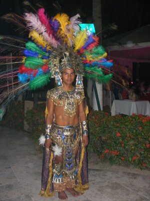 Aztec king costume