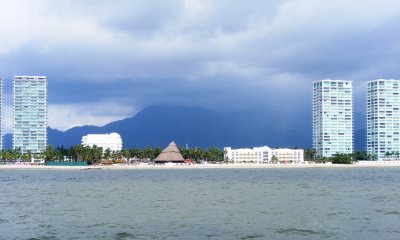 The Puerto Vallarta shoreline, from North(Marina) to South(downtown)