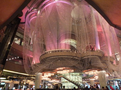 Inside Cosmopolitan hotel