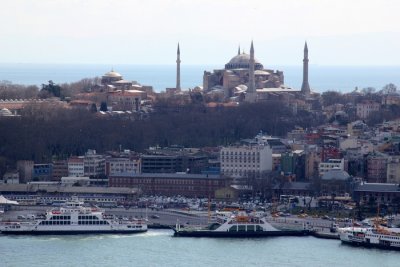 St Sophia from Galata Tower