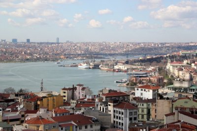 View from Galata Tower in Istanbul