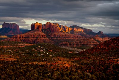 Last Light - Cathedral Rock