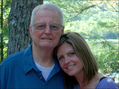 Dad and oldest Daughter -  Summer 2012