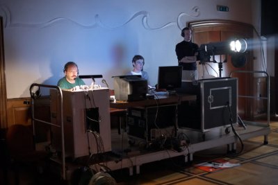 Fotos von der Probe