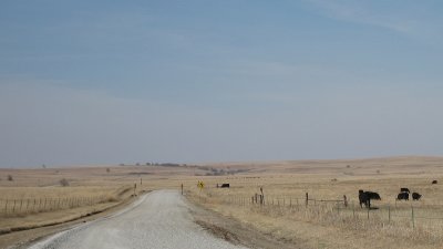 Little ranch on the prairie.