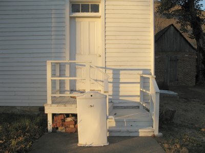 Water out the back door Alexander Majors home KC 1856.