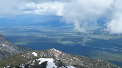 Wyoming mountain view 2010.