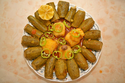 dolma,un plat qui domine la cuisine algerienne