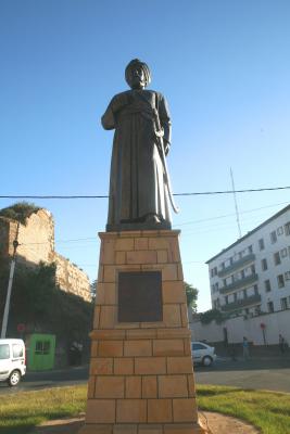 Kheireddine Barberous statue near Serkadji