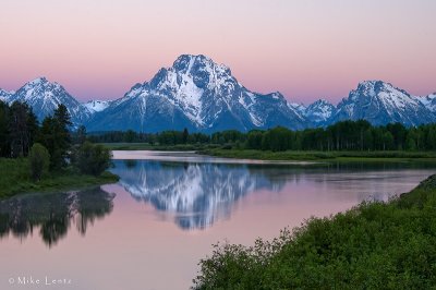 Oxbow Bend sunrise