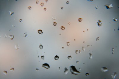 Rain on the window