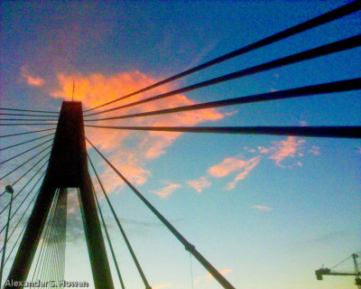 Anzac Bridge sunset 2