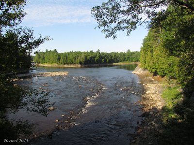 Parc des deux rivières. East Angus, Qc