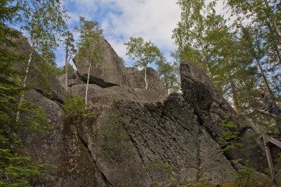 Ice Age waterfall area