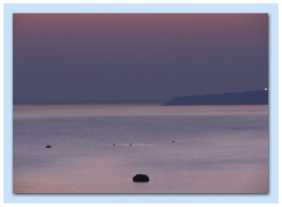 The blue hour, 30 min after setting I