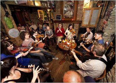 Genuine traditional music at Mc Grory's