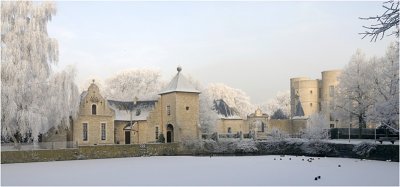 Van Ham Castle in snow