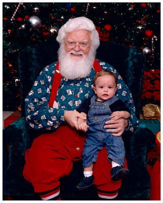 My First Trip To See SANTA