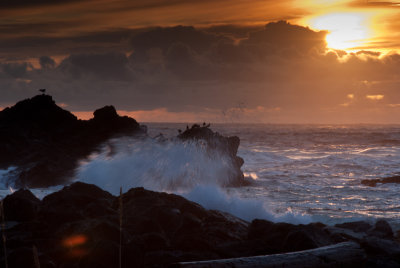 Sunset, Big Beach