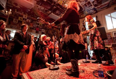 Exene Cervenka - Boo Boo Records - San Luis Obispo, CA  2010