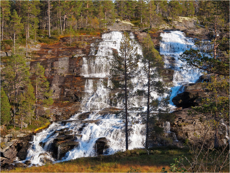 Watery veils