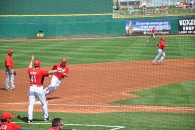 March 2012 Spring Training Rounding Third