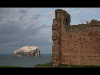 Tantallon Castel, Scotland & Bass Rock