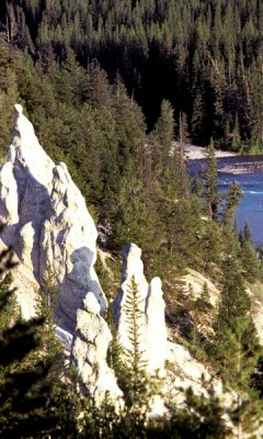 Hoodoos, Bow River, Banff NP