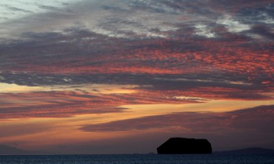 Galapagos sunset