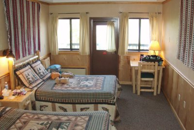 View of room at Trout Lodge